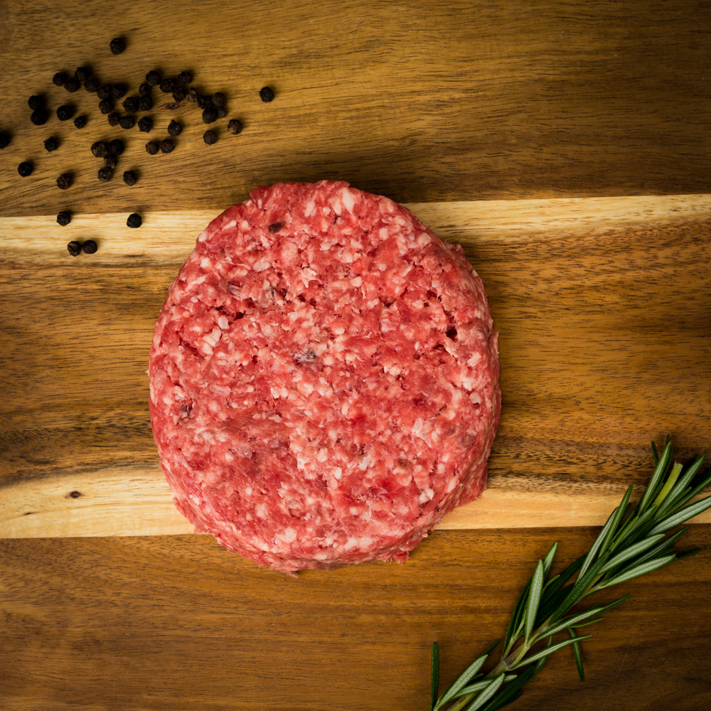 Fresh lean ground beef